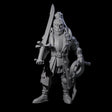 Female Inquisition Hunter C Miniature for Dungeons and Dragons, Pathfinder or other TTRPGs