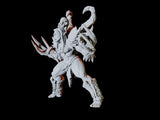 Female Orc Shaman Miniature for Dungeons and Dragons, Pathfinder or other TTRPGs