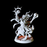 Female Paladin Miniature for Dungeons and Dragons, Pathfinder or other TTRPGs