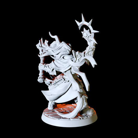 Female Paladin Miniature for Dungeons and Dragons, Pathfinder or other TTRPGs