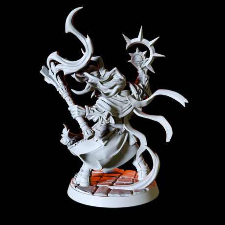 Female Paladin Miniature for Dungeons and Dragons, Pathfinder or other TTRPGs