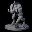 Feral Blinded Balor Miniature for Dungeons and Dragons, Pathfinder or other TTRPGs