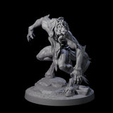 Feral Horse Troll Miniature for Dungeons and Dragons, Pathfinder or other TTRPGs
