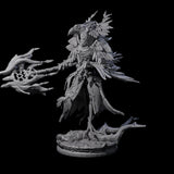 Feral Raven Druid A Miniature for Dungeons and Dragons, Pathfinder or other TTRPGs