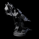 Feral Raven Druid B Miniature for Dungeons and Dragons, Pathfinder or other TTRPGs
