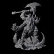Ferocious Orc Chieftain Miniature for Dungeons and Dragons, Pathfinder or other TTRPGs