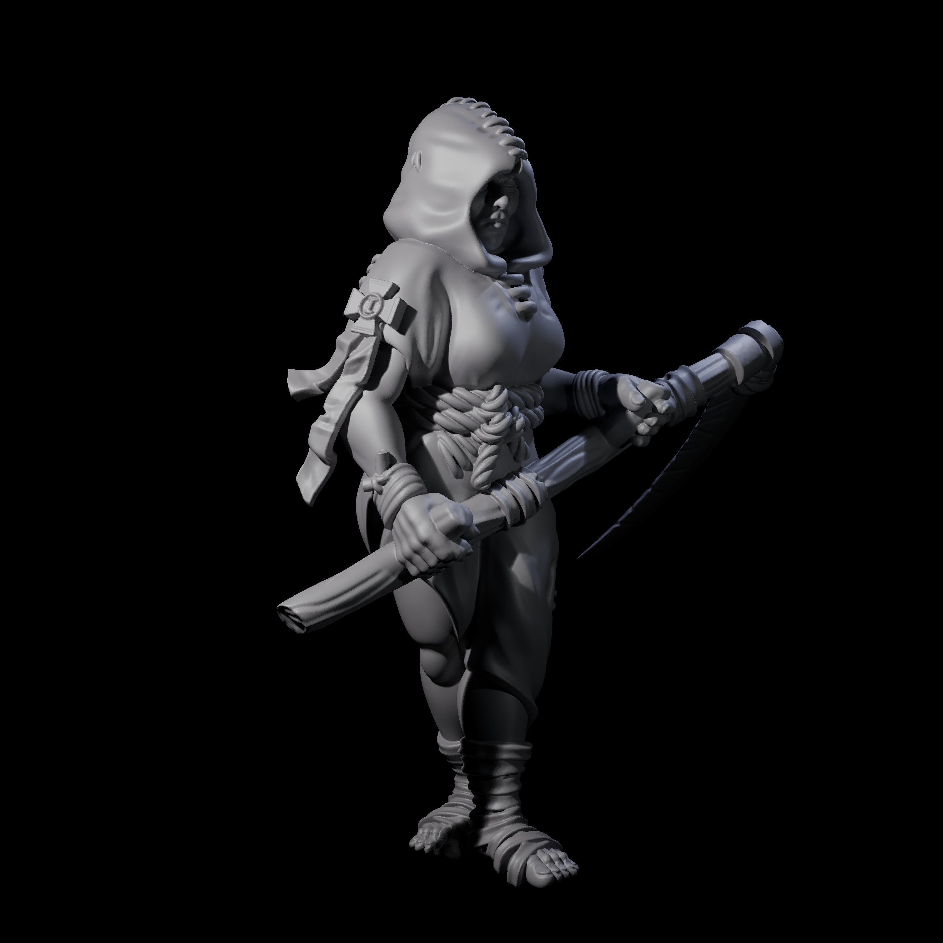 Fevered Zealot A Miniature for Dungeons and Dragons, Pathfinder or other TTRPGs