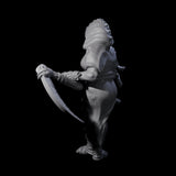 Fevered Zealot A Miniature for Dungeons and Dragons, Pathfinder or other TTRPGs