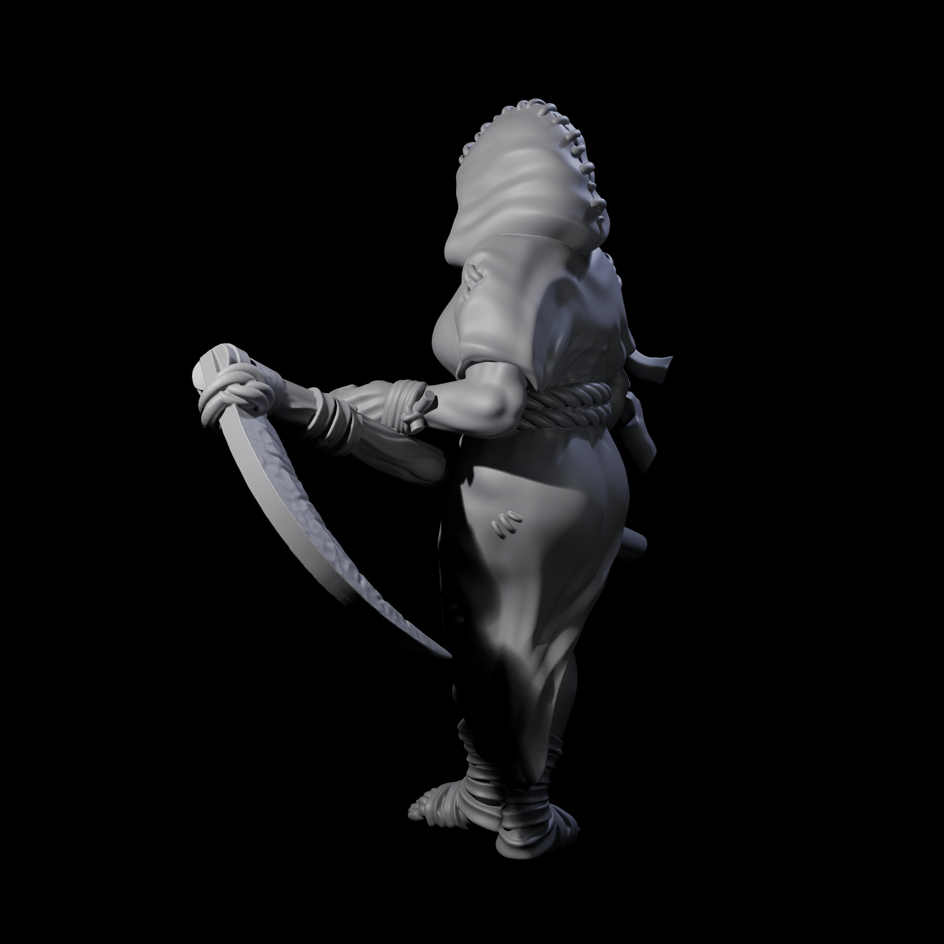 Fevered Zealot A Miniature for Dungeons and Dragons, Pathfinder or other TTRPGs