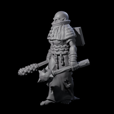 Fevered Zealot B Miniature for Dungeons and Dragons, Pathfinder or other TTRPGs