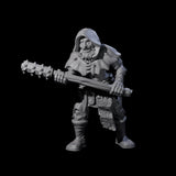 Fevered Zealot C Miniature for Dungeons and Dragons, Pathfinder or other TTRPGs