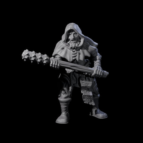 Fevered Zealot C Miniature for Dungeons and Dragons, Pathfinder or other TTRPGs