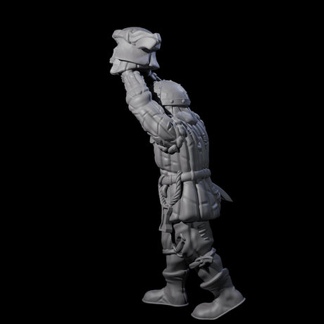 Fevered Zealot D Miniature for Dungeons and Dragons, Pathfinder or other TTRPGs