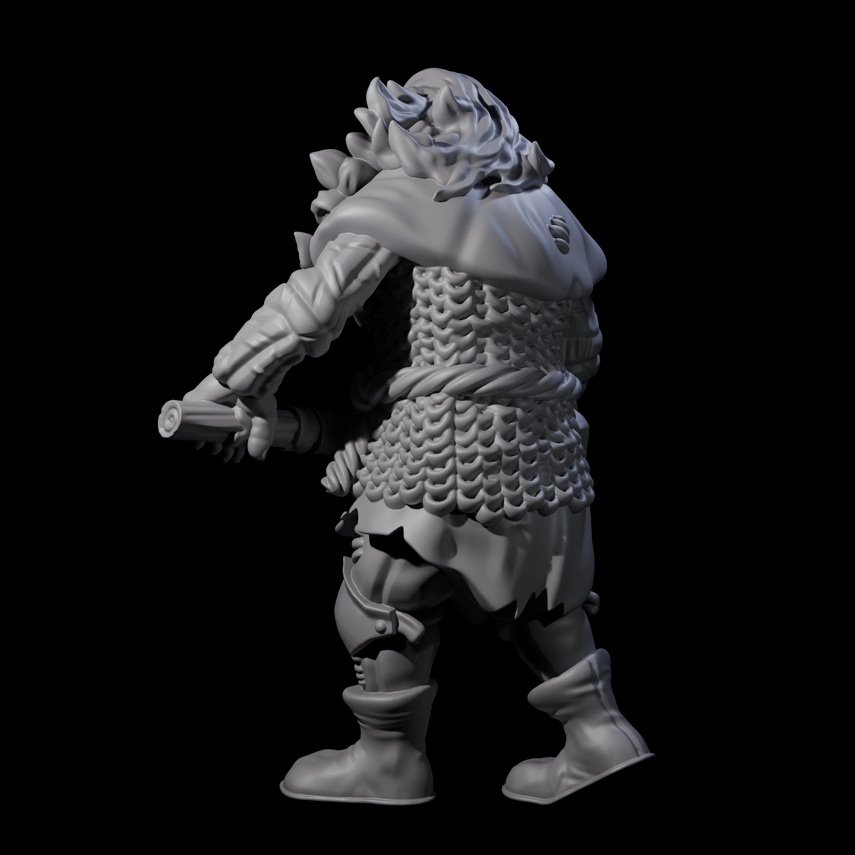 Fevered Zealot E Miniature for Dungeons and Dragons, Pathfinder or other TTRPGs