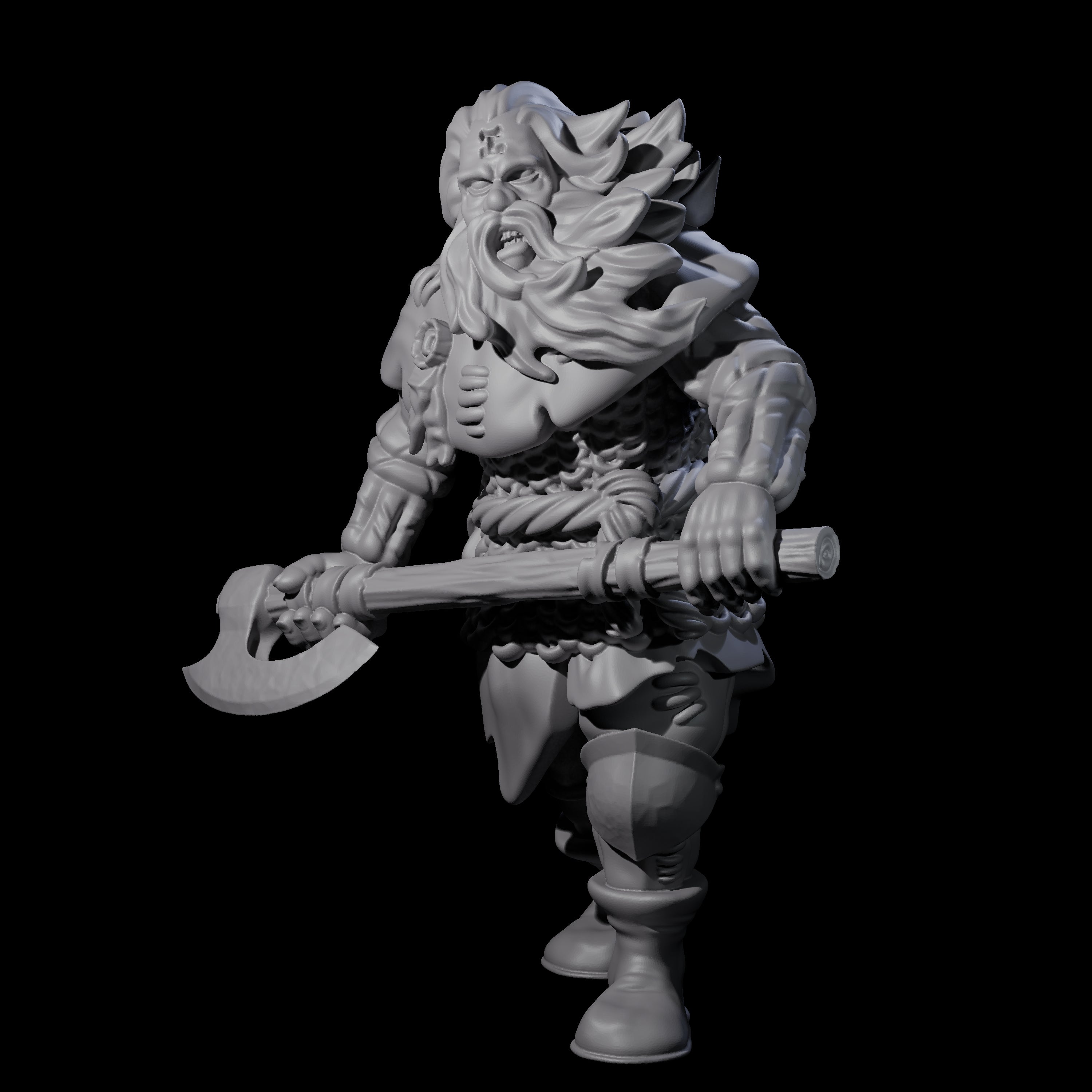 Fevered Zealot E Miniature for Dungeons and Dragons, Pathfinder or other TTRPGs