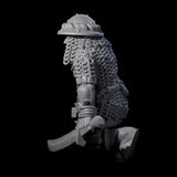 Fevered Zealot F Miniature for Dungeons and Dragons, Pathfinder or other TTRPGs