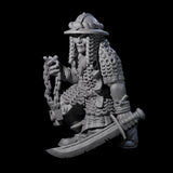 Fevered Zealot F Miniature for Dungeons and Dragons, Pathfinder or other TTRPGs