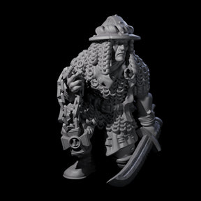 Fevered Zealot F Miniature for Dungeons and Dragons, Pathfinder or other TTRPGs