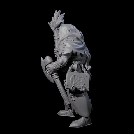 Fevered Zealot G Miniature for Dungeons and Dragons, Pathfinder or other TTRPGs