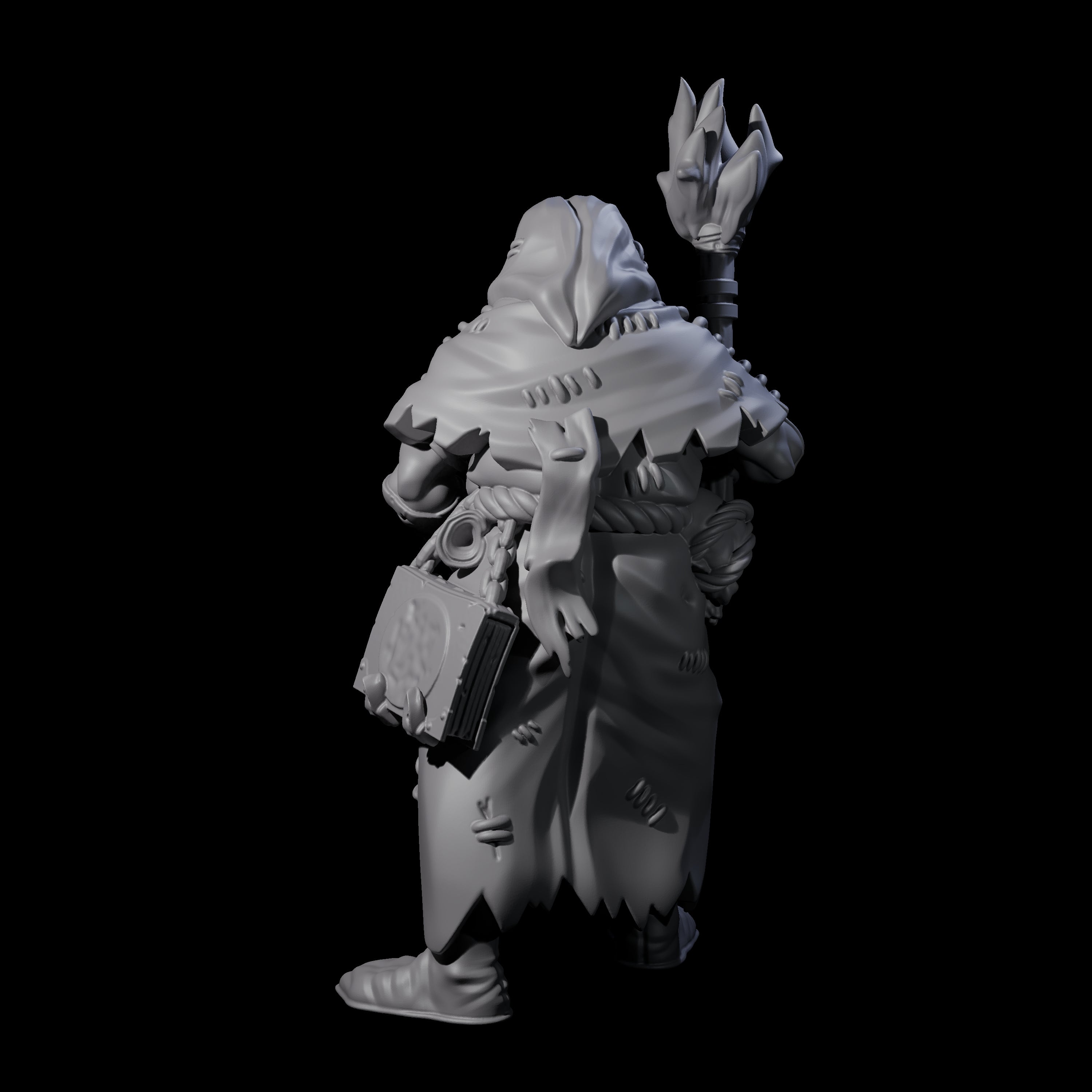 Fevered Zealot G Miniature for Dungeons and Dragons, Pathfinder or other TTRPGs