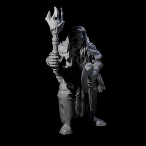 Fevered Zealot G Miniature for Dungeons and Dragons, Pathfinder or other TTRPGs