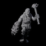 Fevered Zealot H Miniature for Dungeons and Dragons, Pathfinder or other TTRPGs