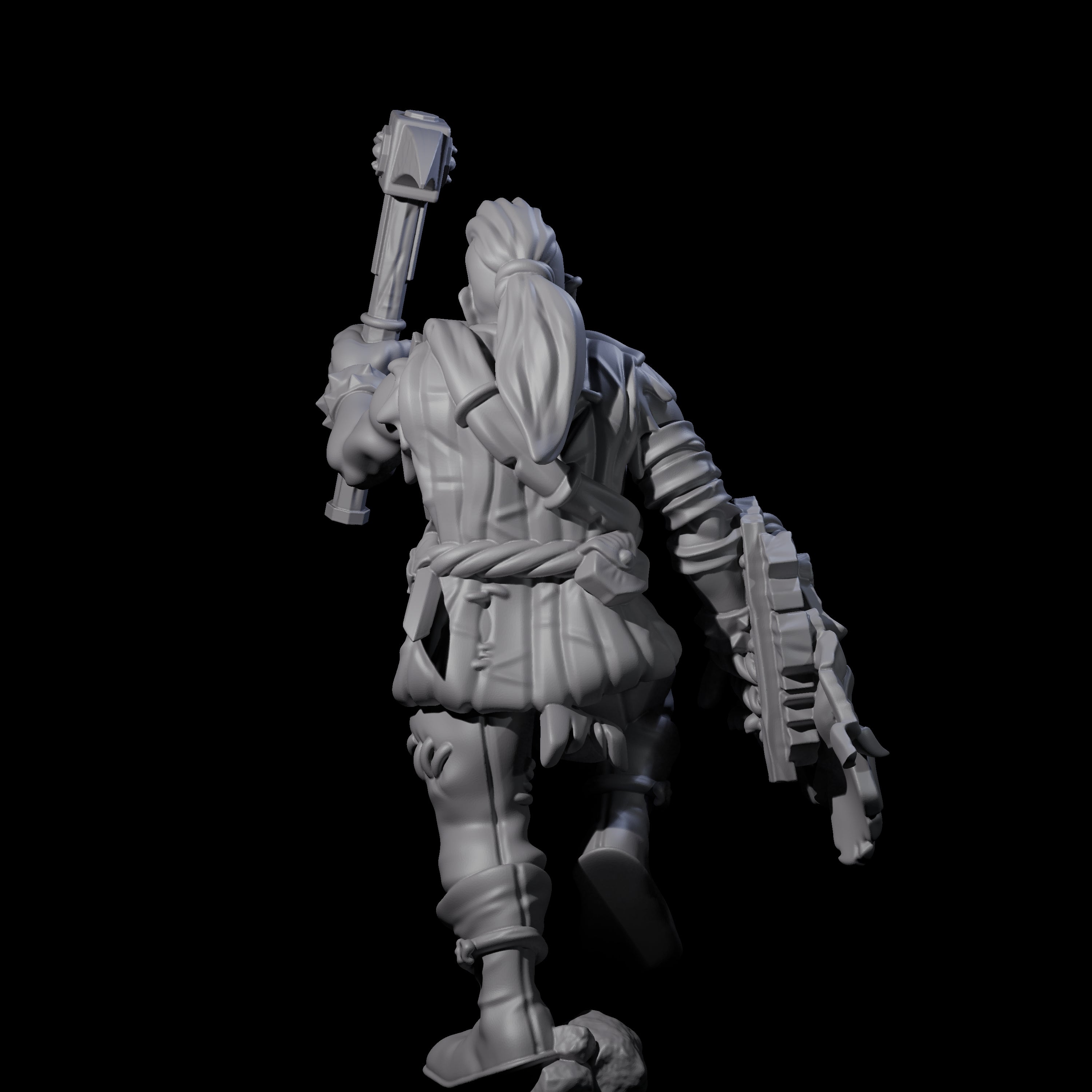 Fevered Zealot H Miniature for Dungeons and Dragons, Pathfinder or other TTRPGs