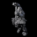 Fevered Zealot H Miniature for Dungeons and Dragons, Pathfinder or other TTRPGs