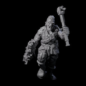Fevered Zealot H Miniature for Dungeons and Dragons, Pathfinder or other TTRPGs