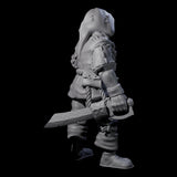 Fevered Zealot I Miniature for Dungeons and Dragons, Pathfinder or other TTRPGs