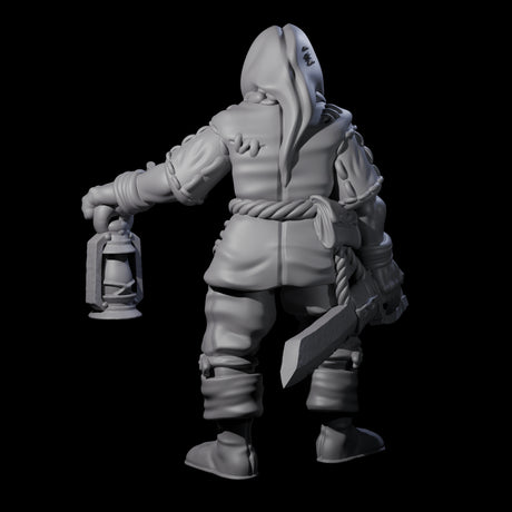 Fevered Zealot I Miniature for Dungeons and Dragons, Pathfinder or other TTRPGs