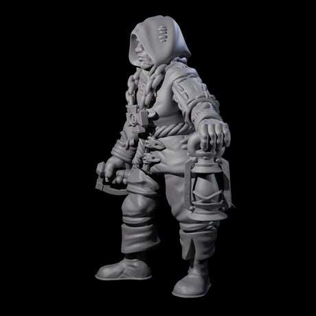 Fevered Zealot I Miniature for Dungeons and Dragons, Pathfinder or other TTRPGs