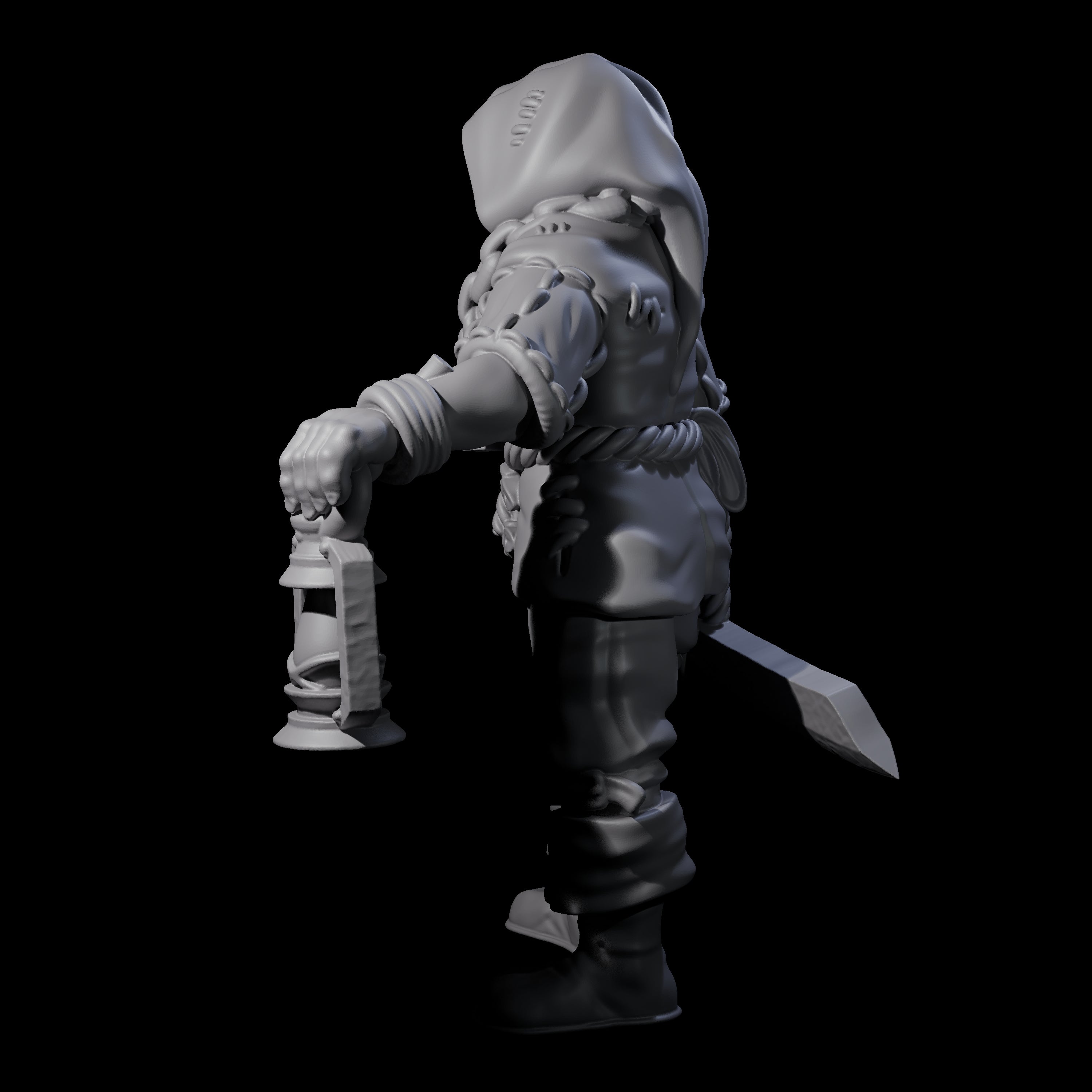 Fevered Zealot I Miniature for Dungeons and Dragons, Pathfinder or other TTRPGs