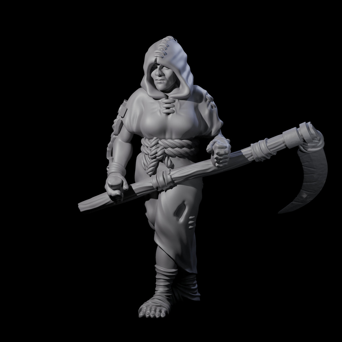 Fevered Zealots Miniature for Dungeons and Dragons, Pathfinder or other TTRPGs