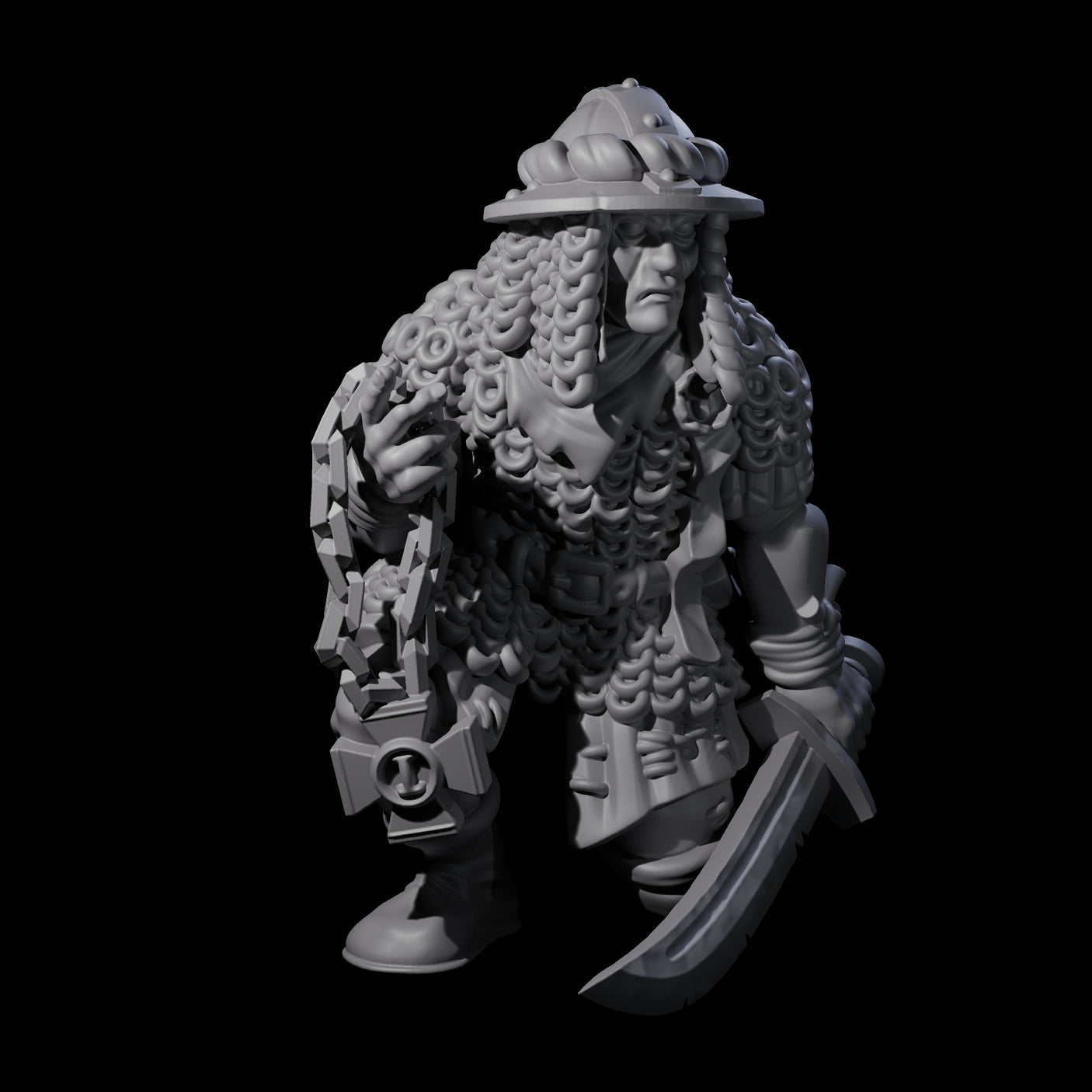 Fevered Zealots Miniature for Dungeons and Dragons, Pathfinder or other TTRPGs