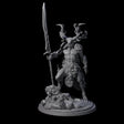 Fey Lord of the Hunt Miniature for Dungeons and Dragons, Pathfinder or other TTRPGs