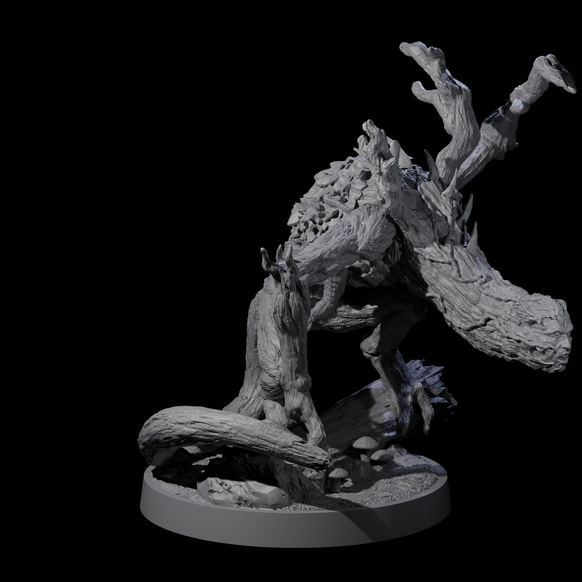 Fey-Twisted Treant Miniature for Dungeons and Dragons, Pathfinder or other TTRPGs