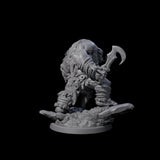 Fierce Cave Ogre A Miniature for Dungeons and Dragons, Pathfinder or other TTRPGs