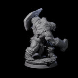 Fierce Cave Ogre C Miniature for Dungeons and Dragons, Pathfinder or other TTRPGs