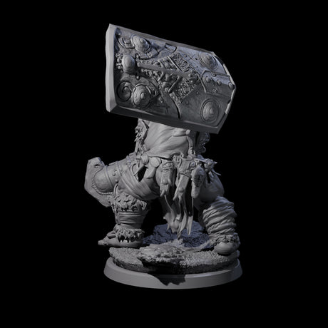 Fierce Cave Ogre C Miniature for Dungeons and Dragons, Pathfinder or other TTRPGs