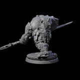 Fierce Cave Ogre D Miniature for Dungeons and Dragons, Pathfinder or other TTRPGs