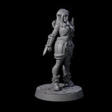 Fierce Forearm Blade Fighter Miniature for Dungeons and Dragons, Pathfinder or other TTRPGs