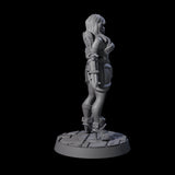 Fierce Forearm Blade Fighter Miniature for Dungeons and Dragons, Pathfinder or other TTRPGs