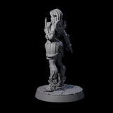 Fierce Forearm Blade Fighter Miniature for Dungeons and Dragons, Pathfinder or other TTRPGs