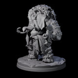 Fierce Loxodon Viking Miniature for Dungeons and Dragons, Pathfinder or other TTRPGs
