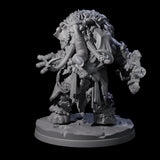 Fierce Loxodon Viking Miniature for Dungeons and Dragons, Pathfinder or other TTRPGs