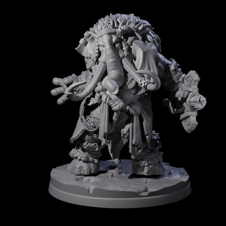 Fierce Loxodon Viking Miniature for Dungeons and Dragons, Pathfinder or other TTRPGs