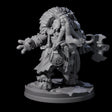 Fierce Loxodon Viking Miniature for Dungeons and Dragons, Pathfinder or other TTRPGs