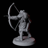 Fierce Northman Berserker C Miniature for Dungeons and Dragons, Pathfinder or other TTRPGs