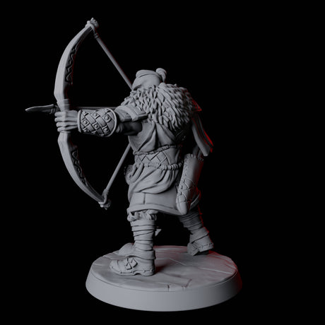 Fierce Northman Berserker C Miniature for Dungeons and Dragons, Pathfinder or other TTRPGs